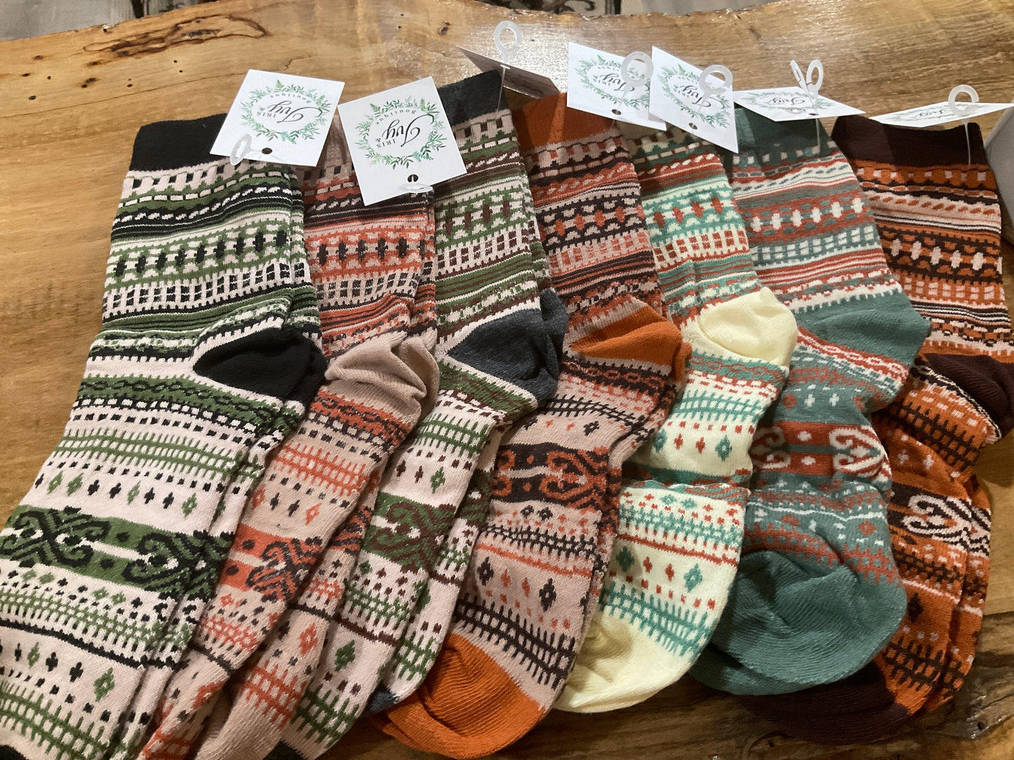Autumn Printed socks