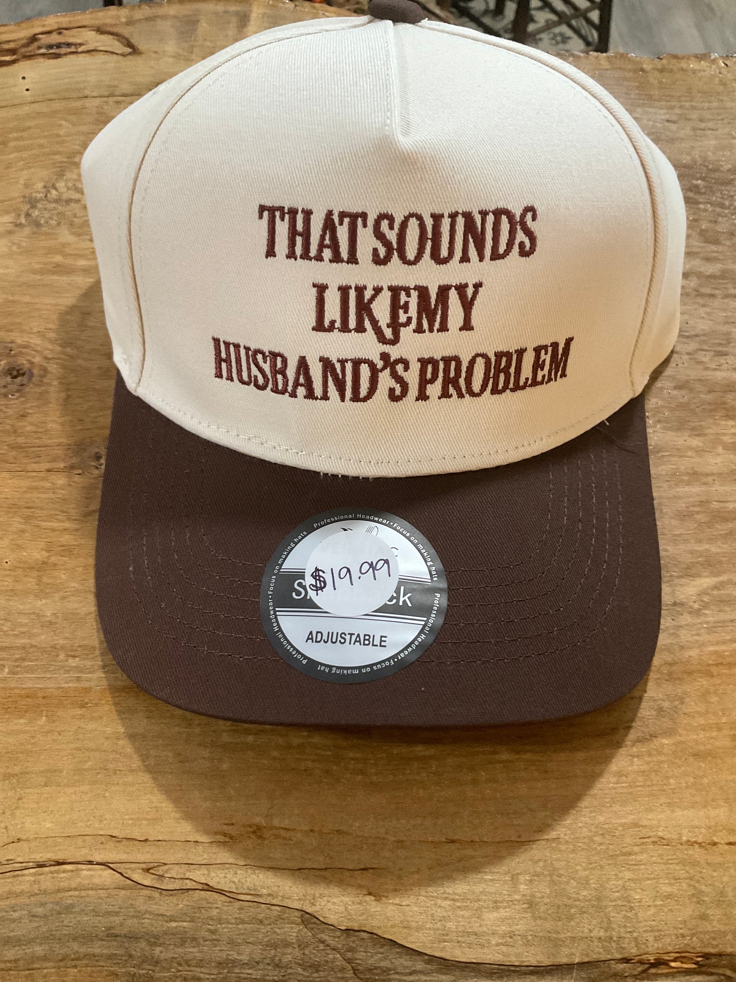 That sounds like my husbands problem hat