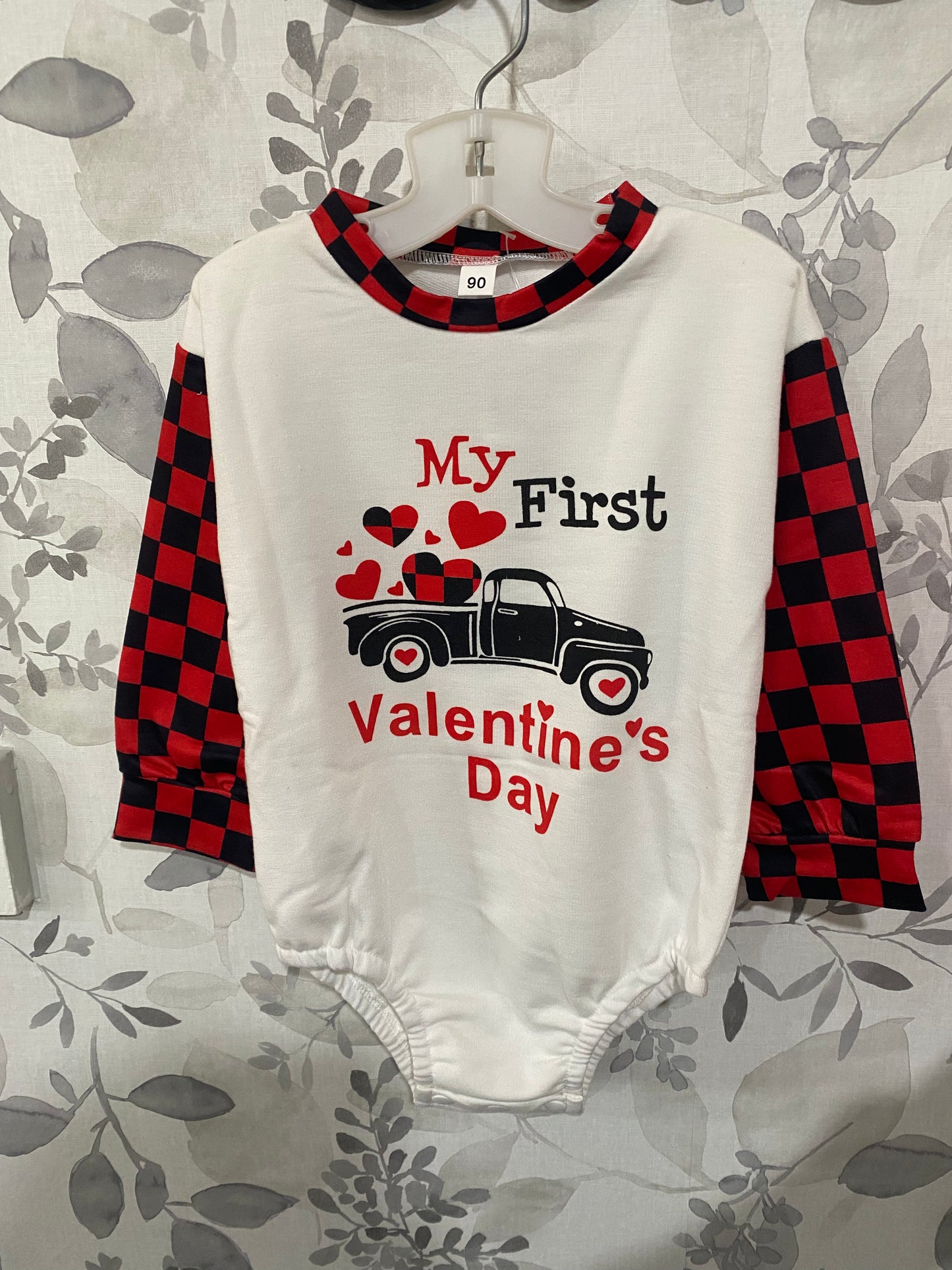 My First Valentines Day Onesie