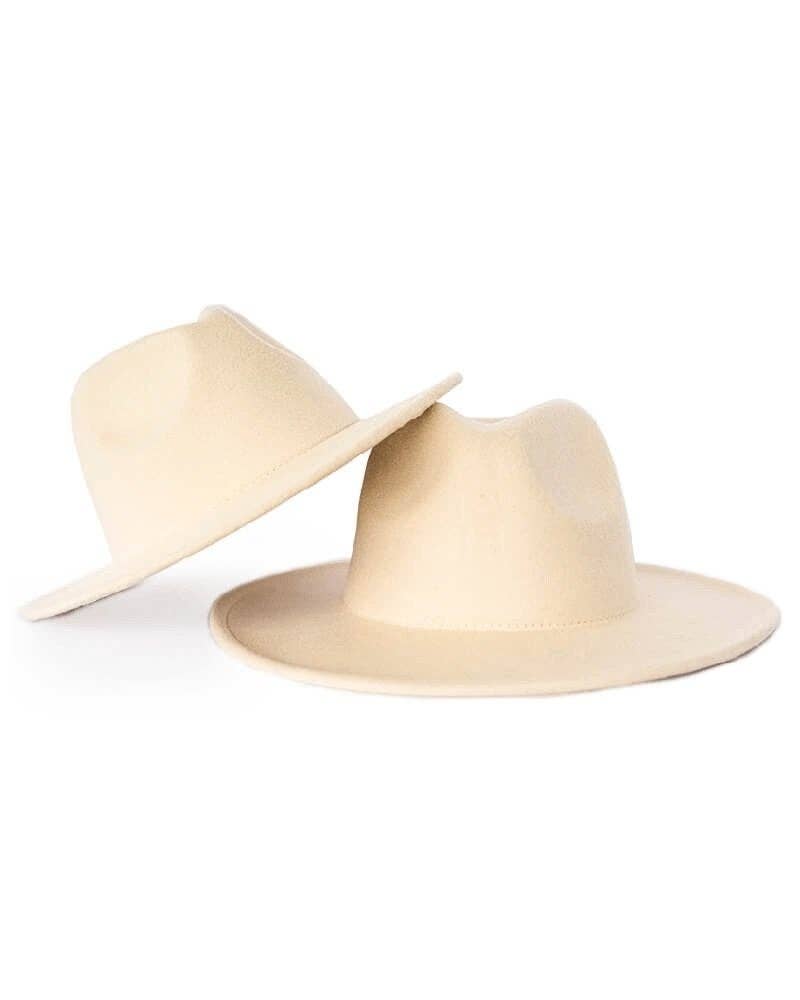 Bailey's Blossoms - CHILD SIZE Bordeaux Flat Brim Hats
