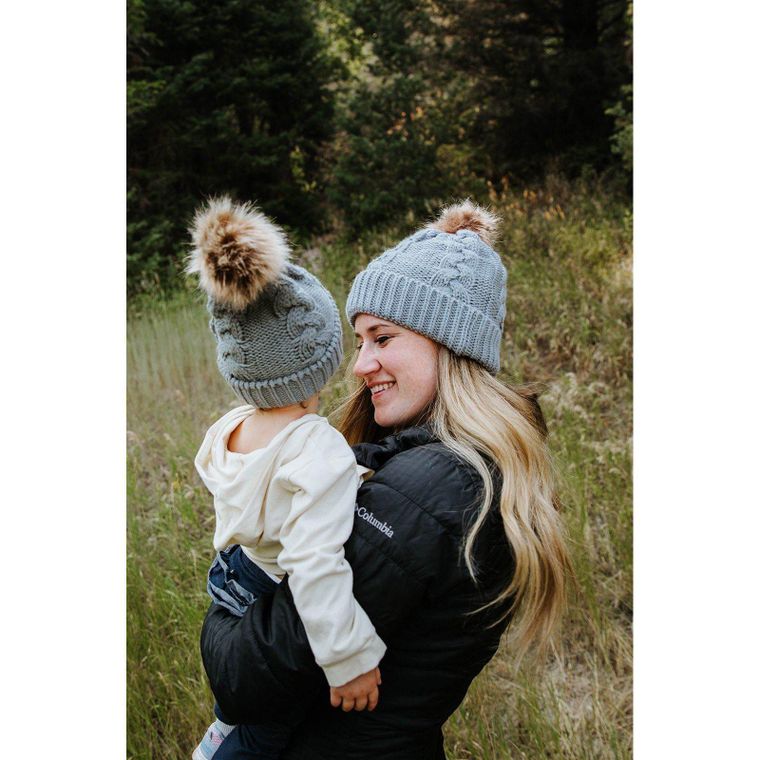 Mommy + Me Hats (Gray)