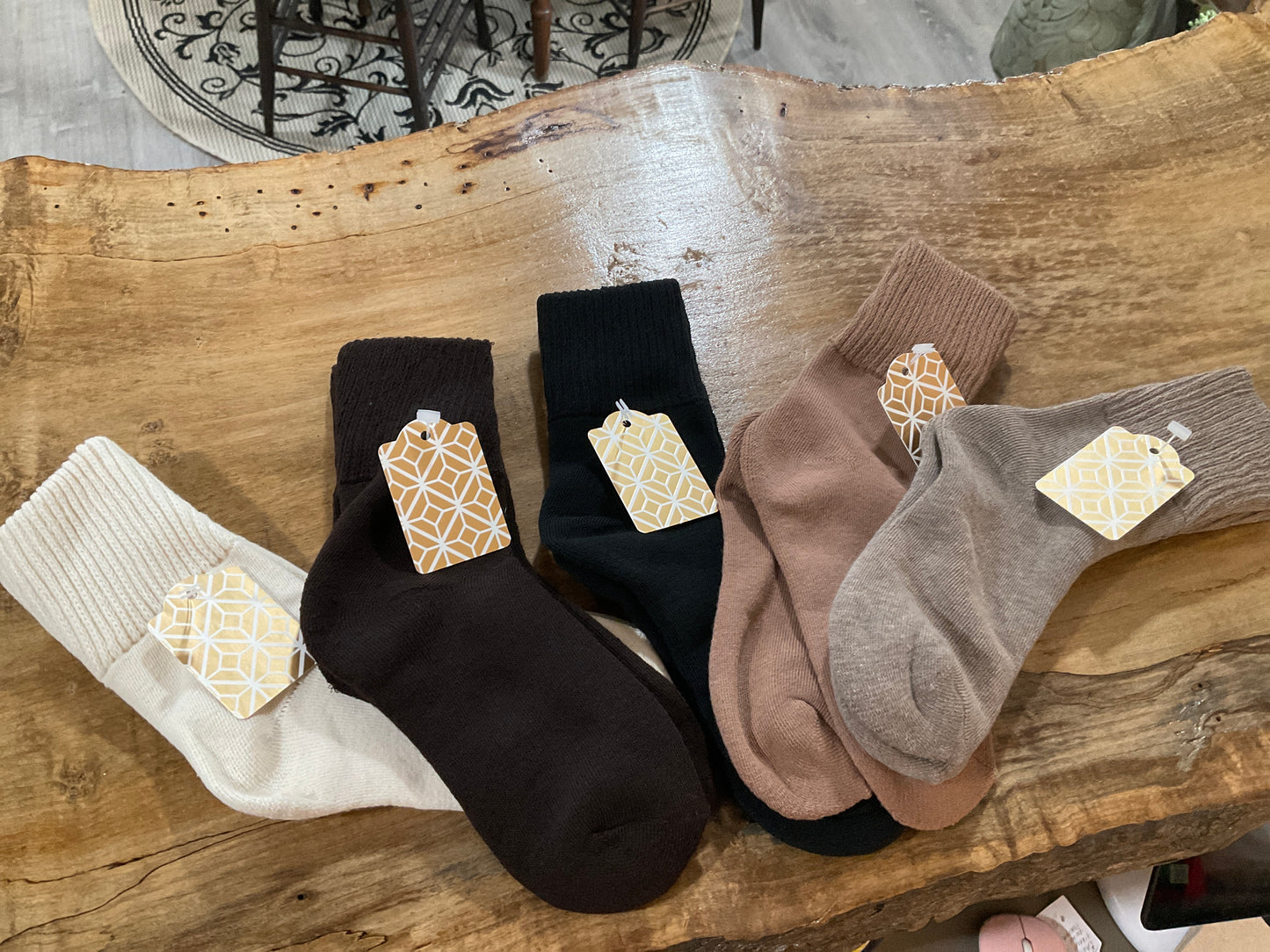Cozy crew socks