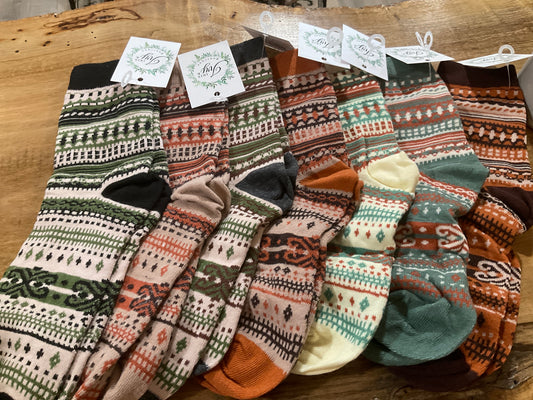 Autumn Printed socks