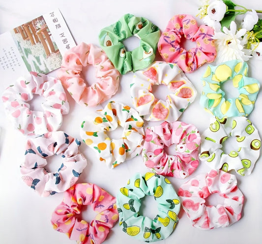 Fruit scrunchies