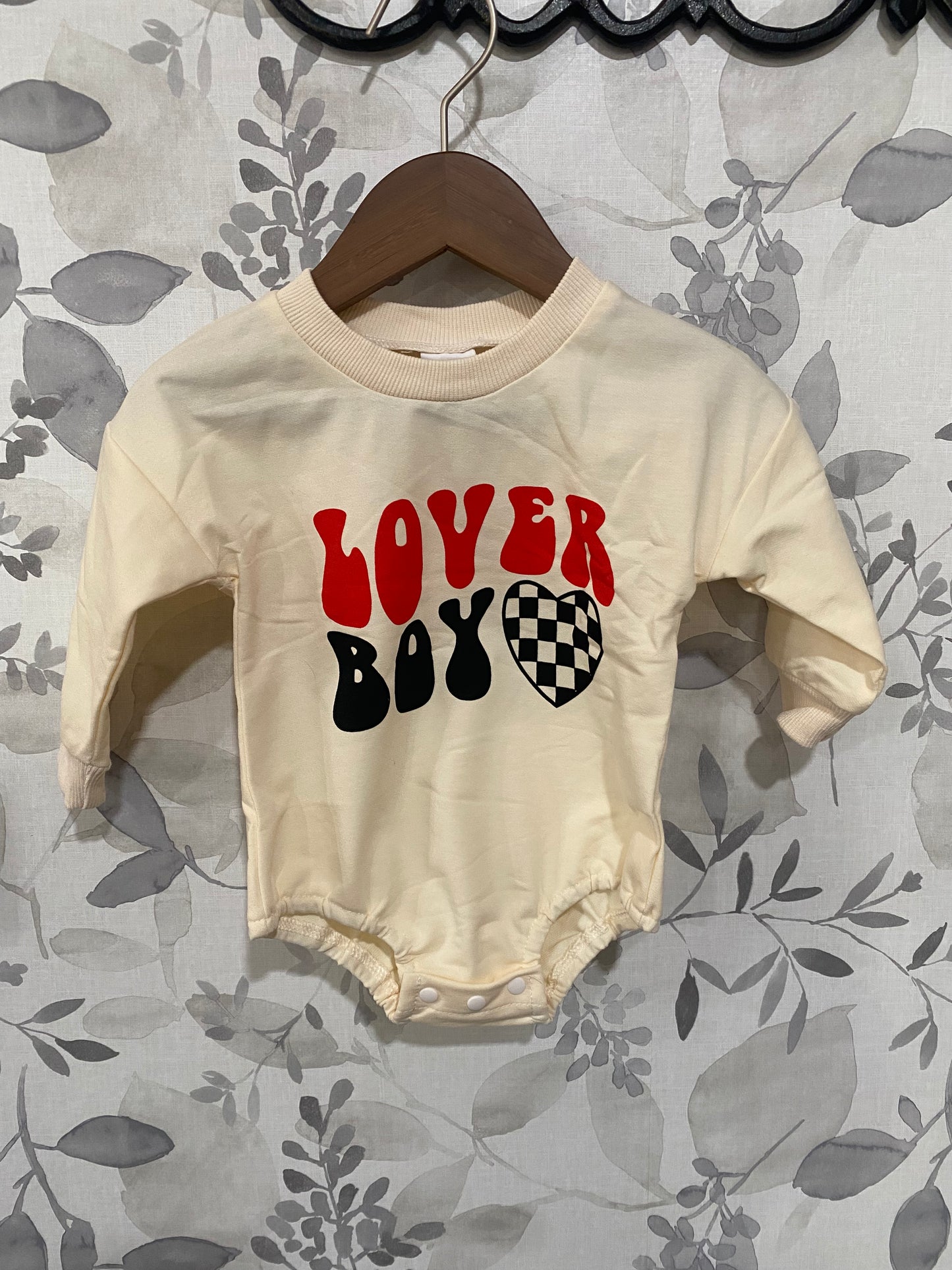 Lover Boy Retro Bubble Romper