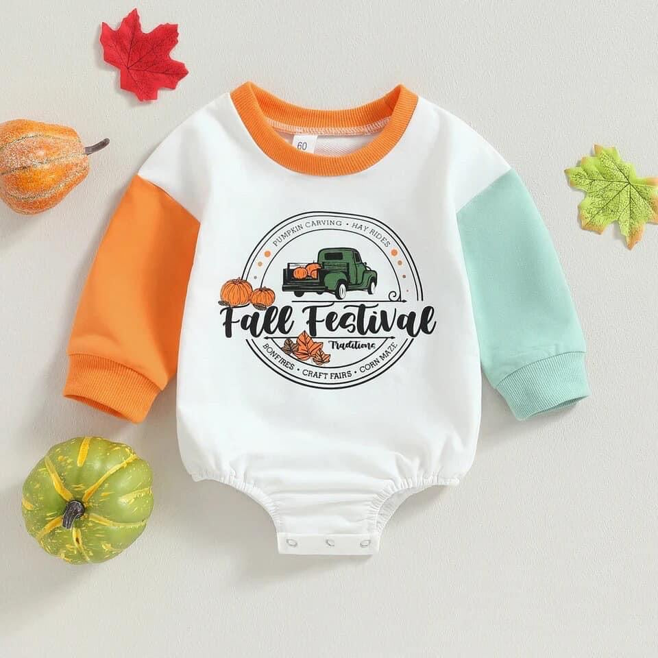 Fall festival onesie
