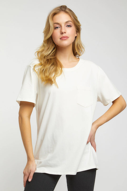 OVERSIZED POCKET TEE