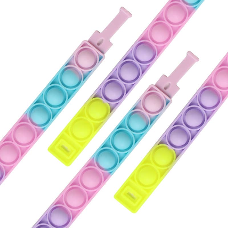 Fast Wholesale - Push Pop Bubble Wristband Fidget Toys,