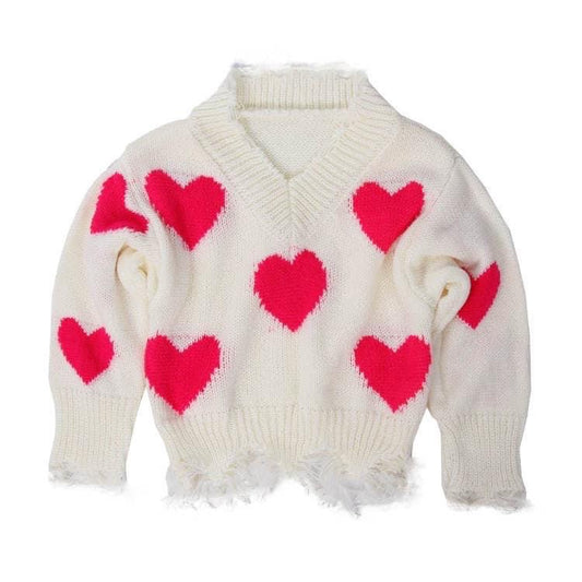 Heart sweater