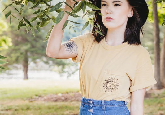 Celestial Sun Pocket Shirt